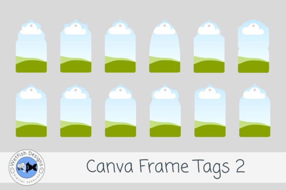 Canva Frame Tag Bundle 2