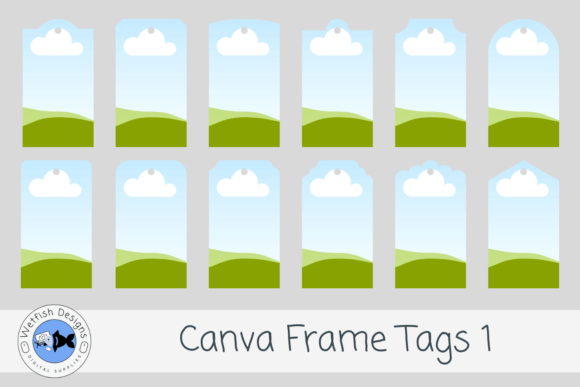 Canva Frame Tags Bundle 1