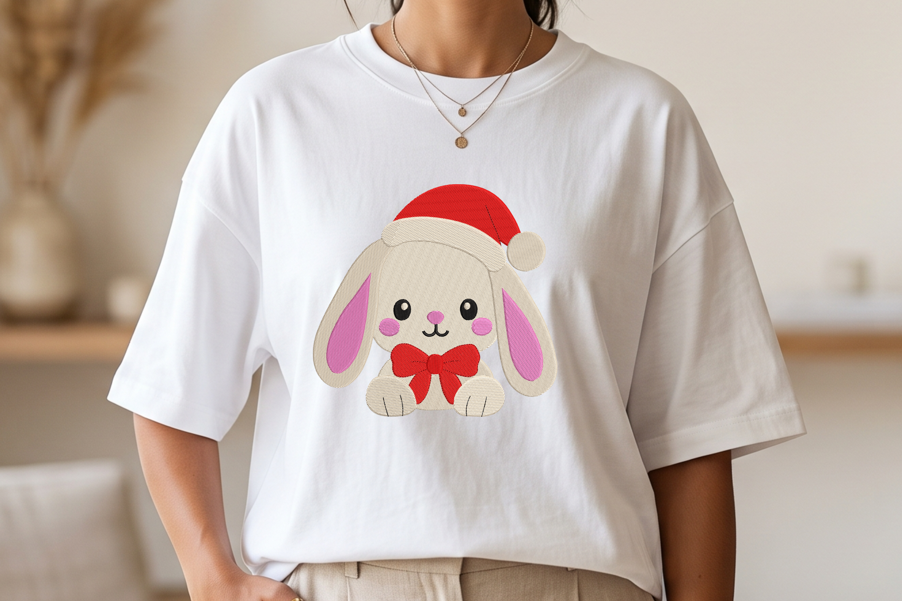 Christmas Santa Bunny - photo 2