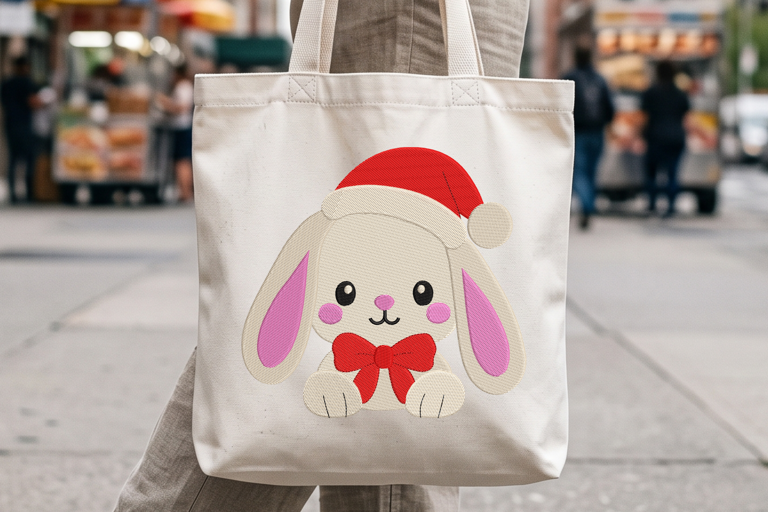 Christmas Santa Bunny - photo 5