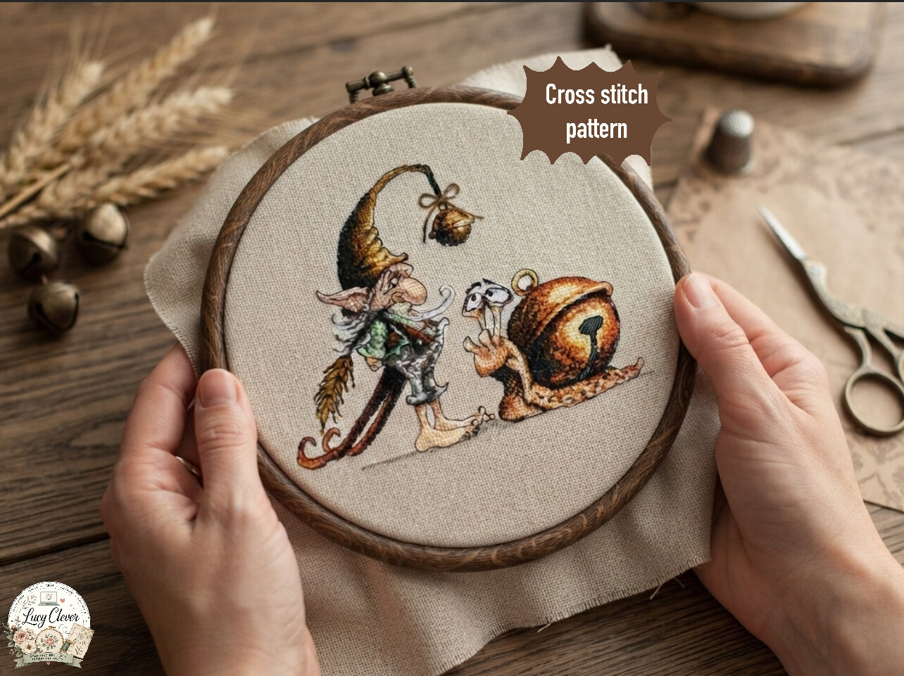 Cross Stitch Pattern: "Twins"