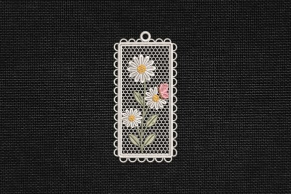 Daisy Flower and Butterfly Free Standing
