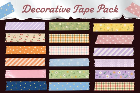 Decorative Washi Tape Pack
