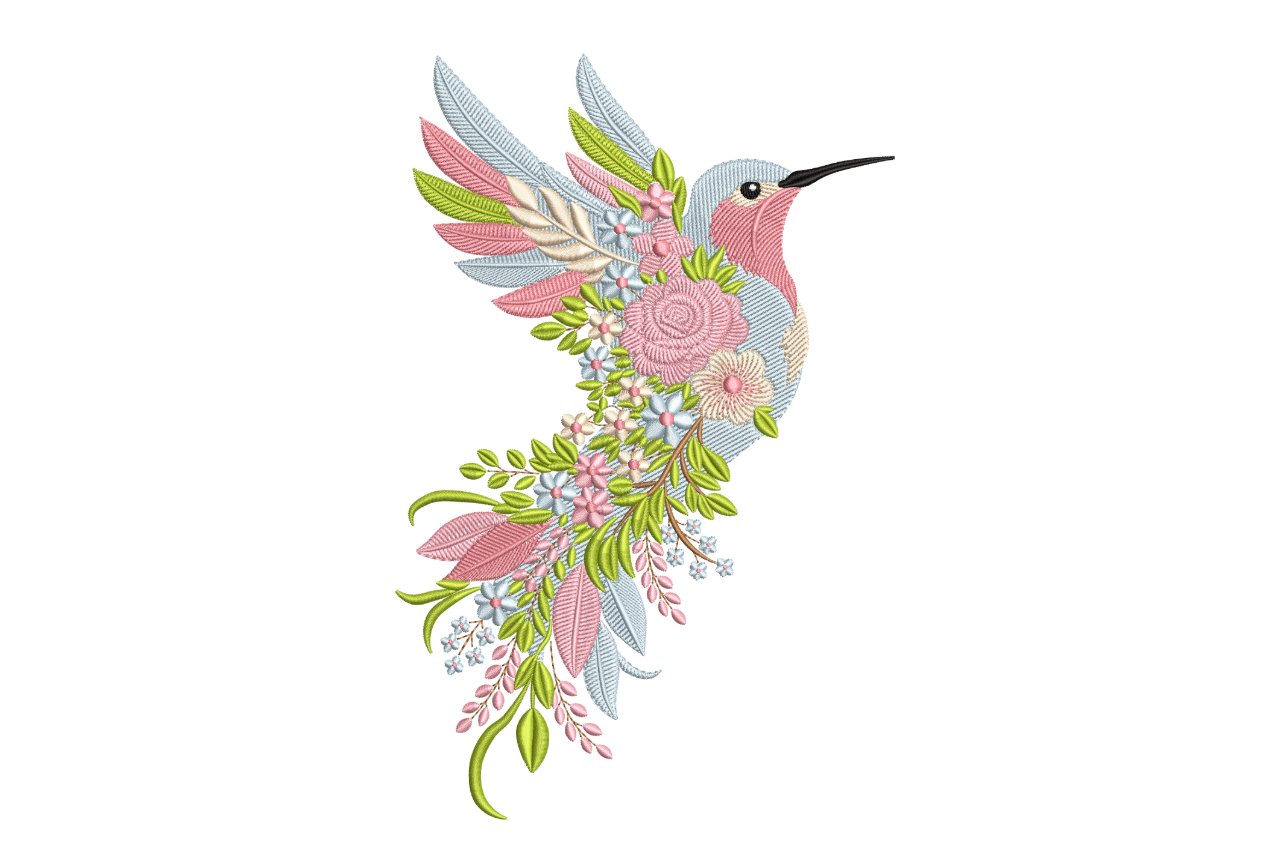 Floral Hummingbird