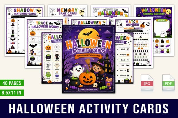 Halloween Activity Cards