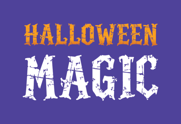 Halloween Magic Display Font By GraphicsNinja