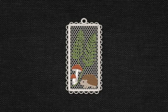 Hedgehog, Fern, and Mushroom Free