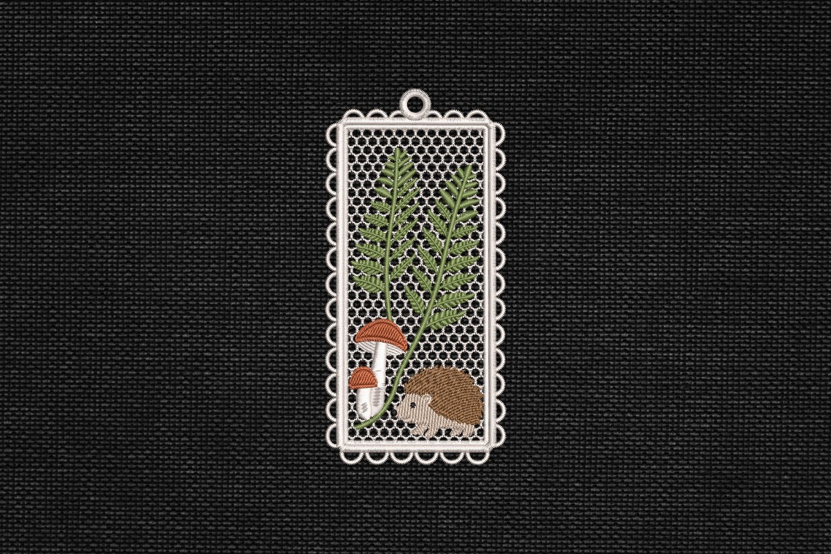 Hedgehog, Fern, and Mushroom Free