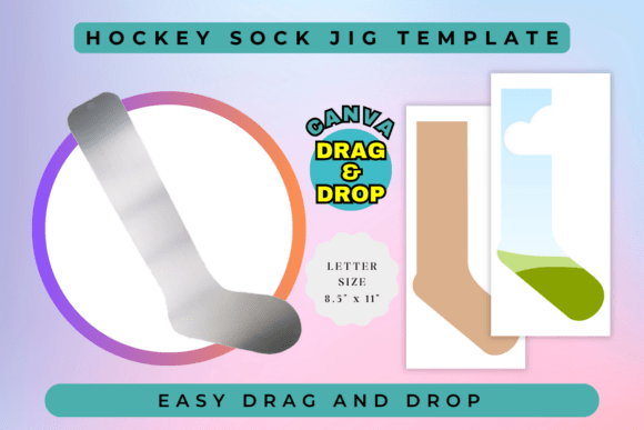 Hockey Sock Jig Template
