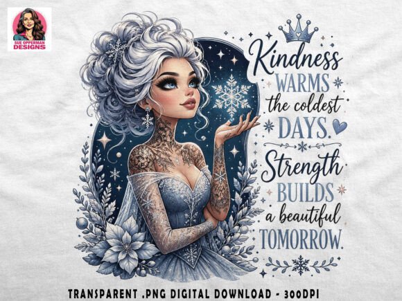 Kindness Warms the Coldest Days - Girl