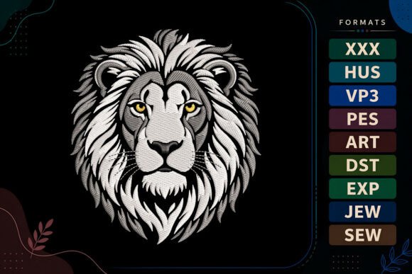 Lion Head Portrait