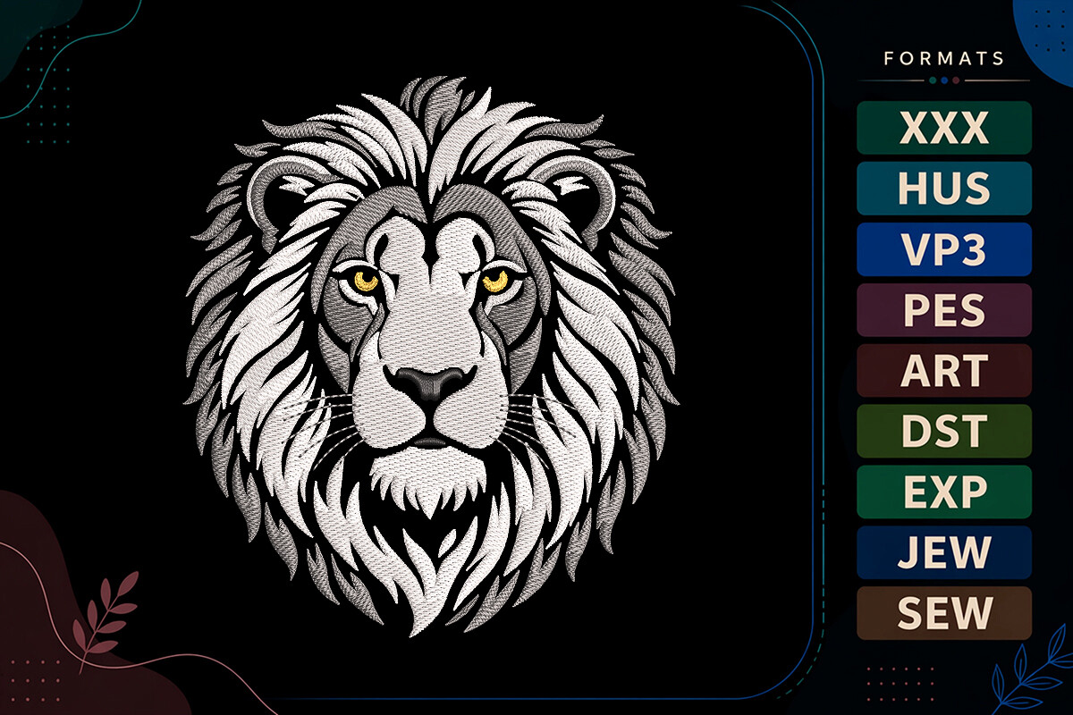 Lion Head Portrait