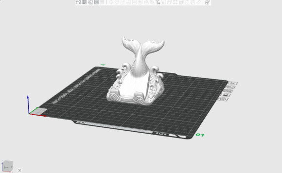 Mermaid Tail Phone Stand | 3D Printable STL File - Image 2