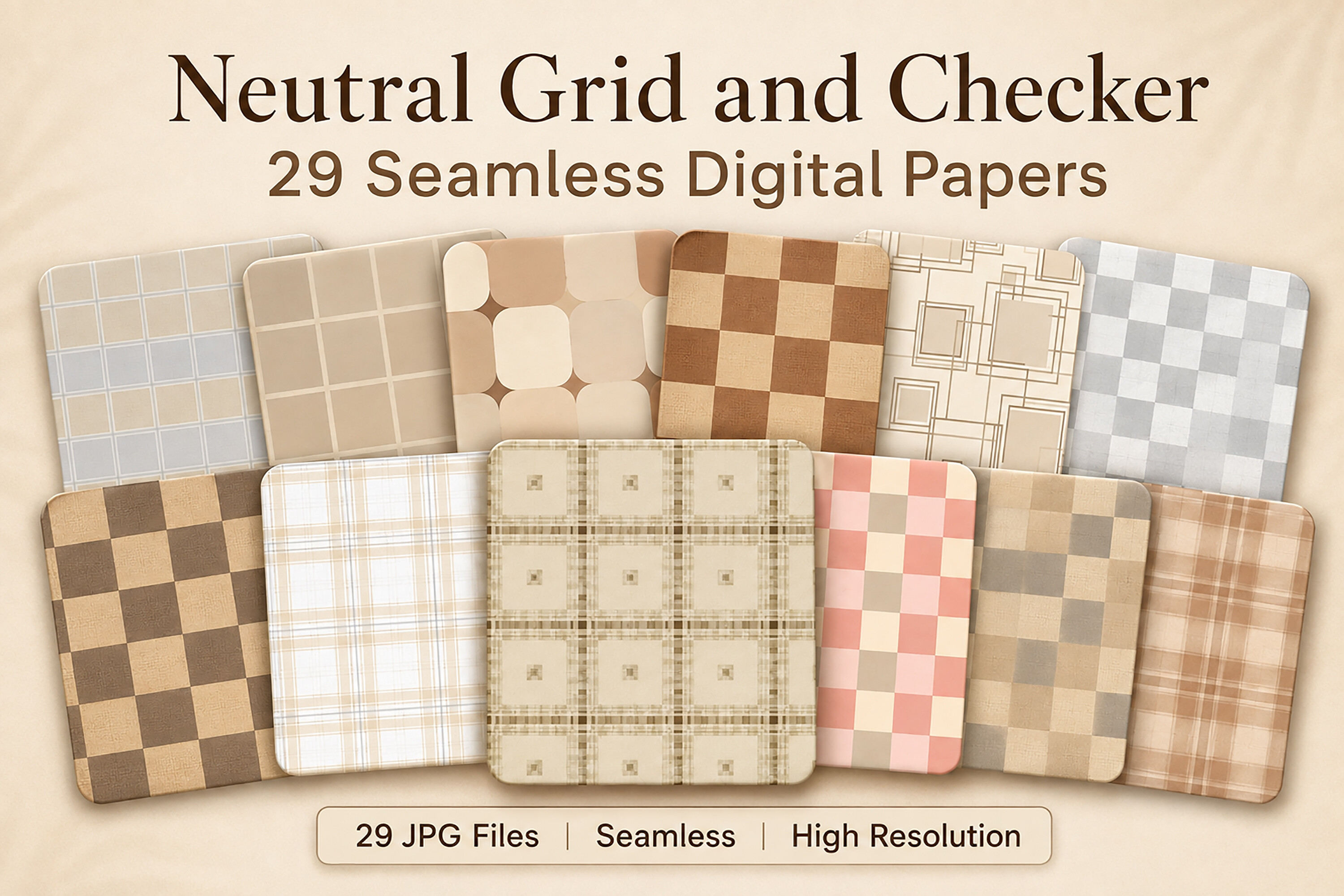 Neutral Grid and Checker