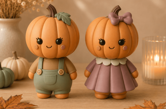 Witch Cat Pumpkin Cookie 3D Model - Halloween Decor STL - Image 13