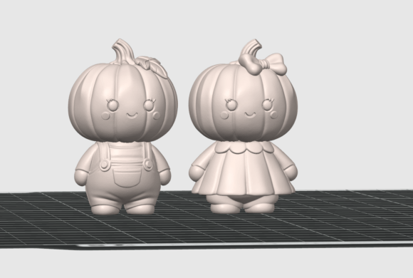 Pumpkin Friends STL Set | Cute Pumpkin - Image 4
