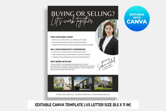 Realtor Buying or Selling Flyer Template