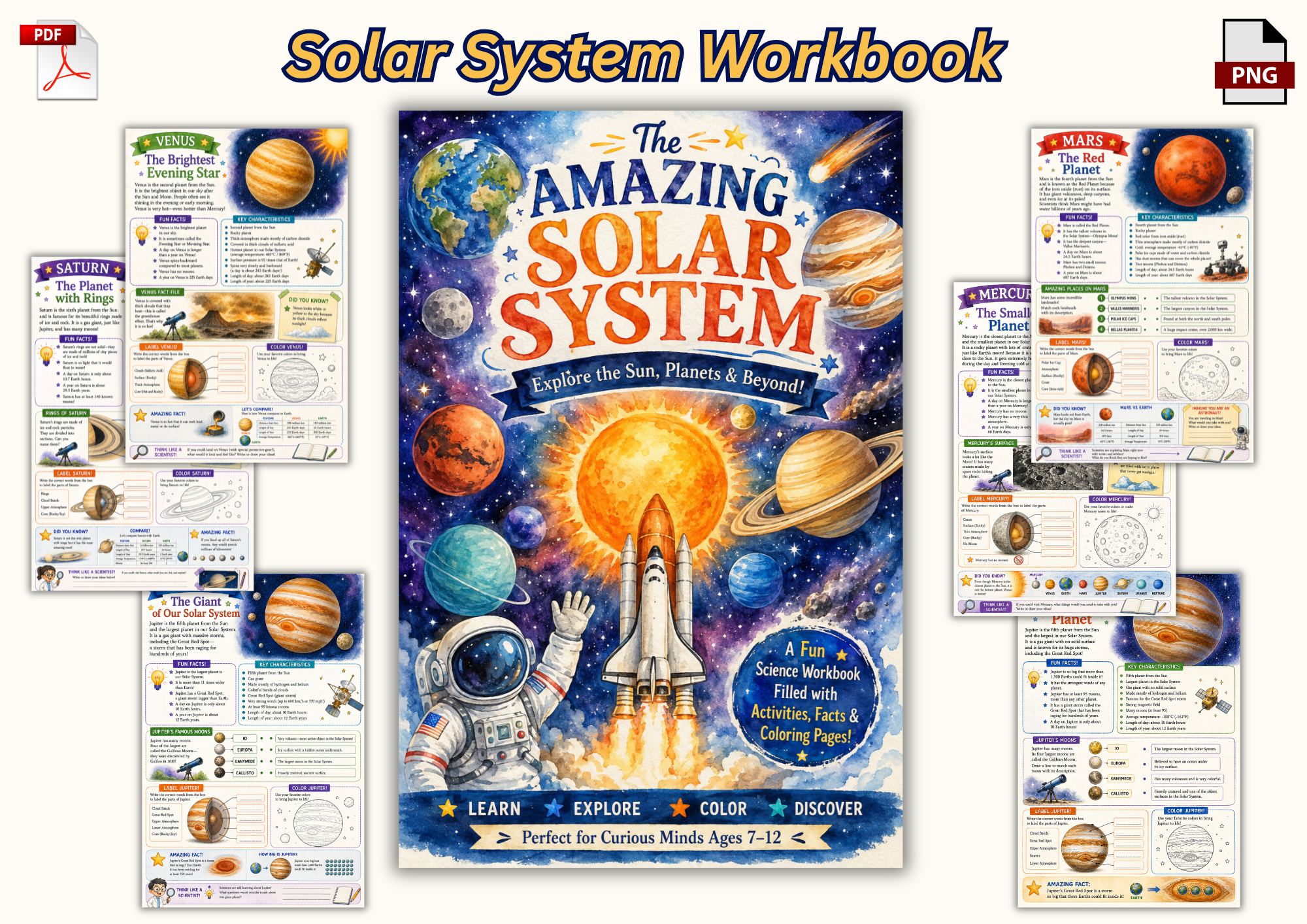 Space Activity & Science Workbook