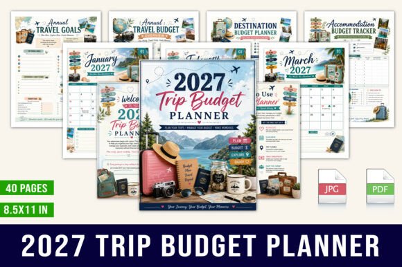 The 2027 Trip Budget Planner budget planner