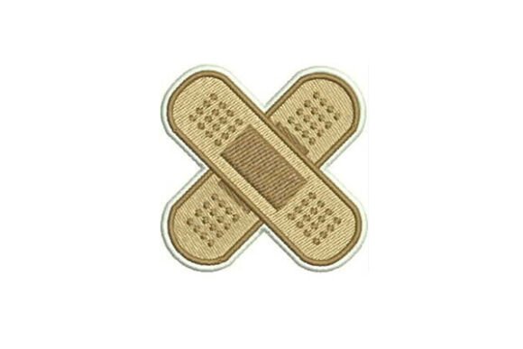 Bandage Cross Patch