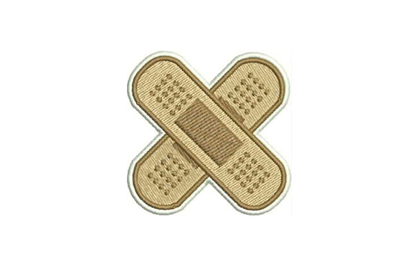 Bandage Cross Patch