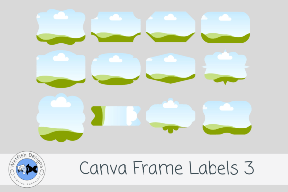 Canva Frame Labels Bundle 3
