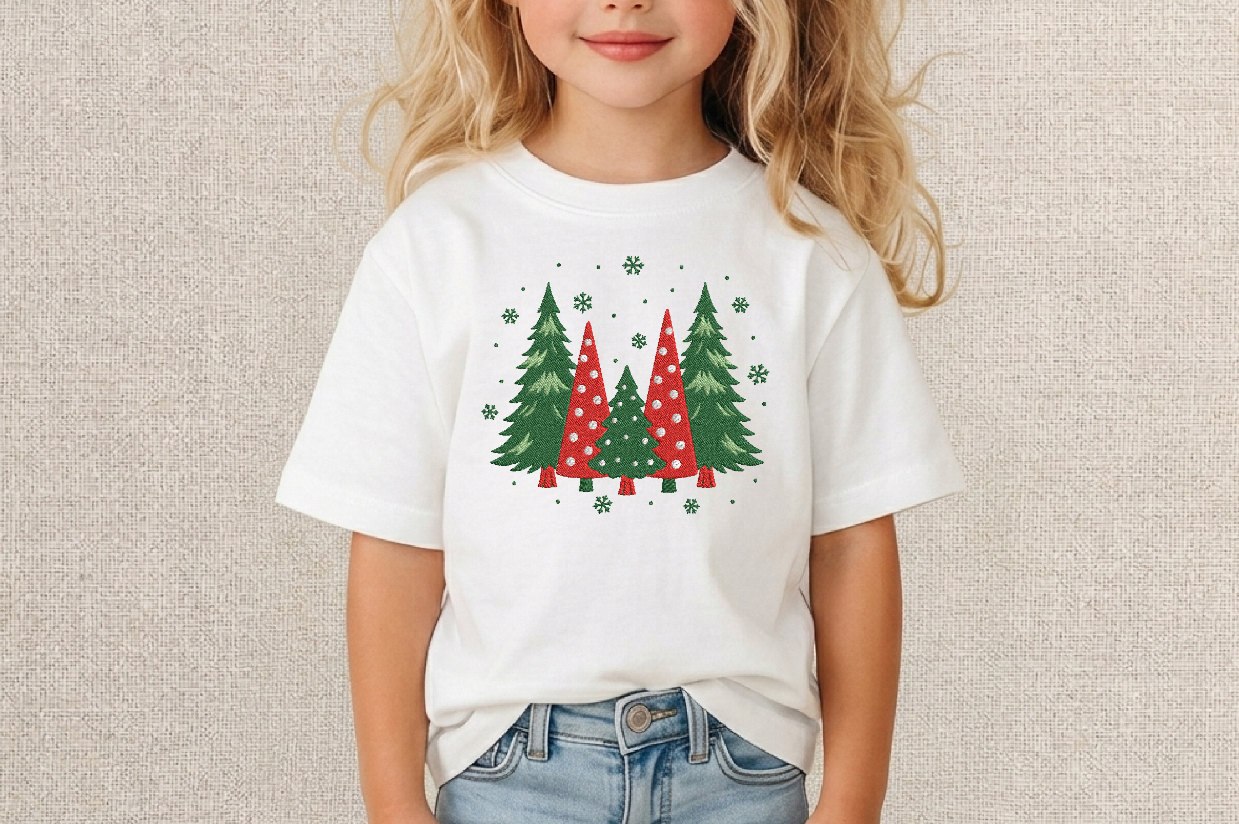 Christmas Tree Embroidery Design - photo 4
