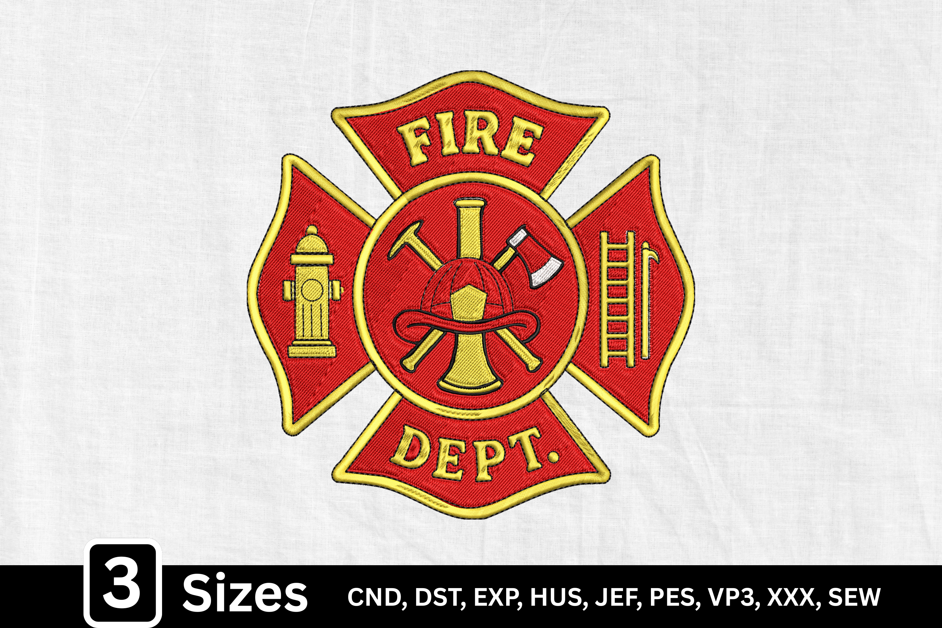 Fire Department Maltese Cross