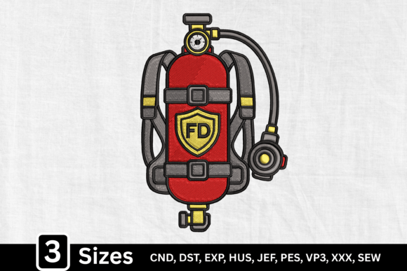 Fire Department SCBA Air Pak