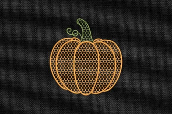 Free Standing Lace Pumpkin Autumn Decor