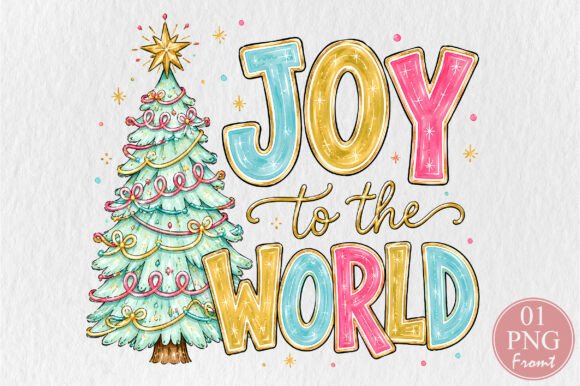 Joy to the World Christmas PNG