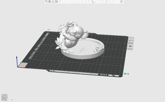 Koala Hug Jewelry Tray STL | 3D Printable Trinket Dish - Image 2