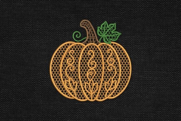 Lace Pumpkin Fall Thanksgiving