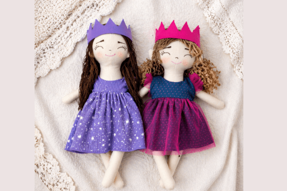 Princess Rag Doll Sewing Pattern