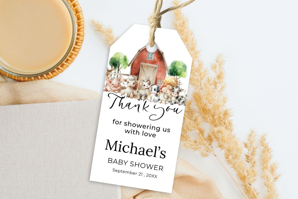 Printable Birthday Party Gift Tag 18