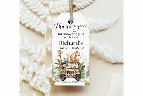 Printable Birthday Party Gift Tag 23