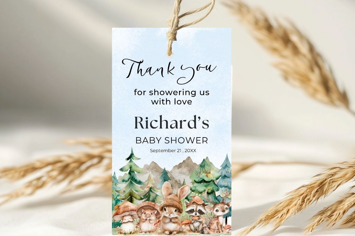 Printable Birthday Party Gift Tag 25