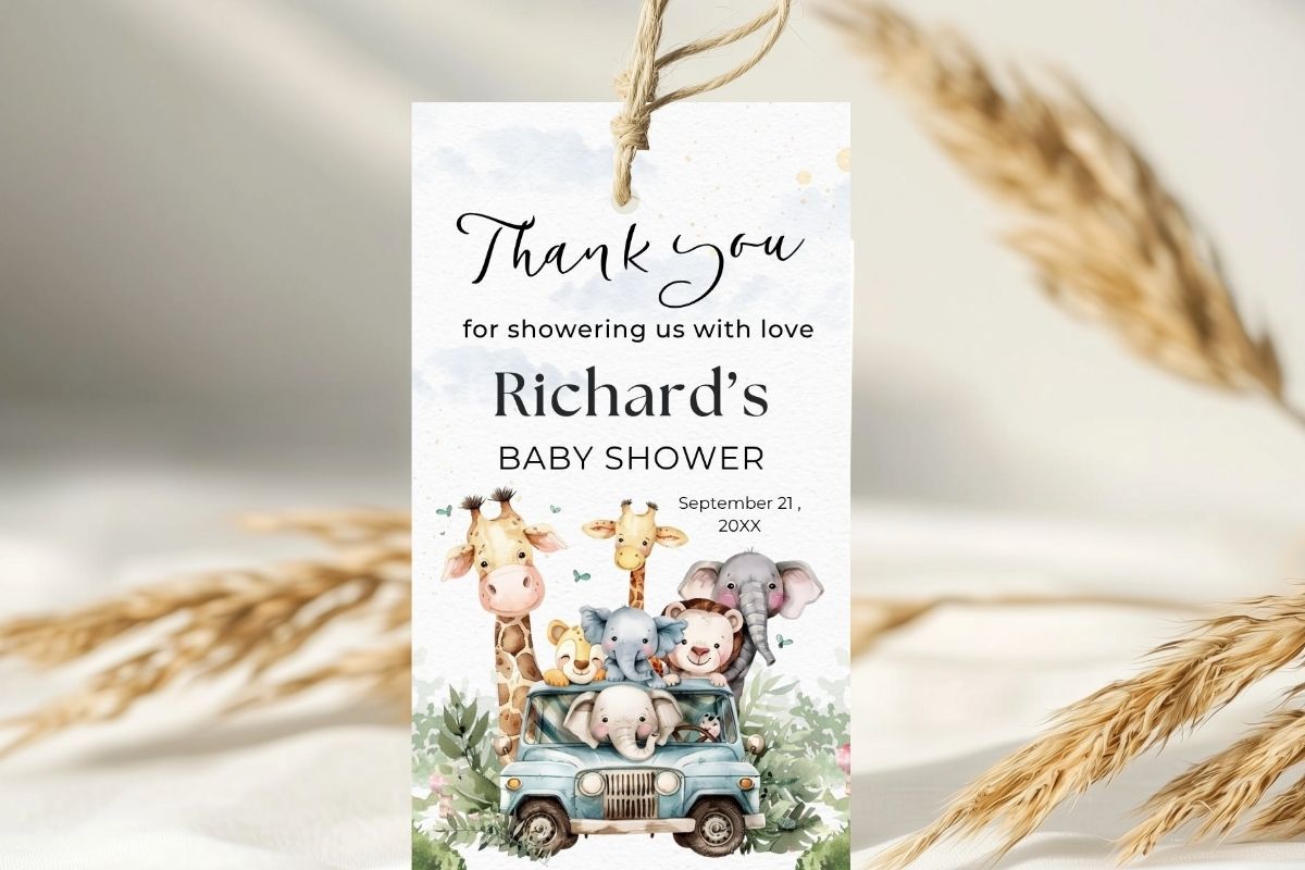 Printable Birthday Party Gift Tag 28