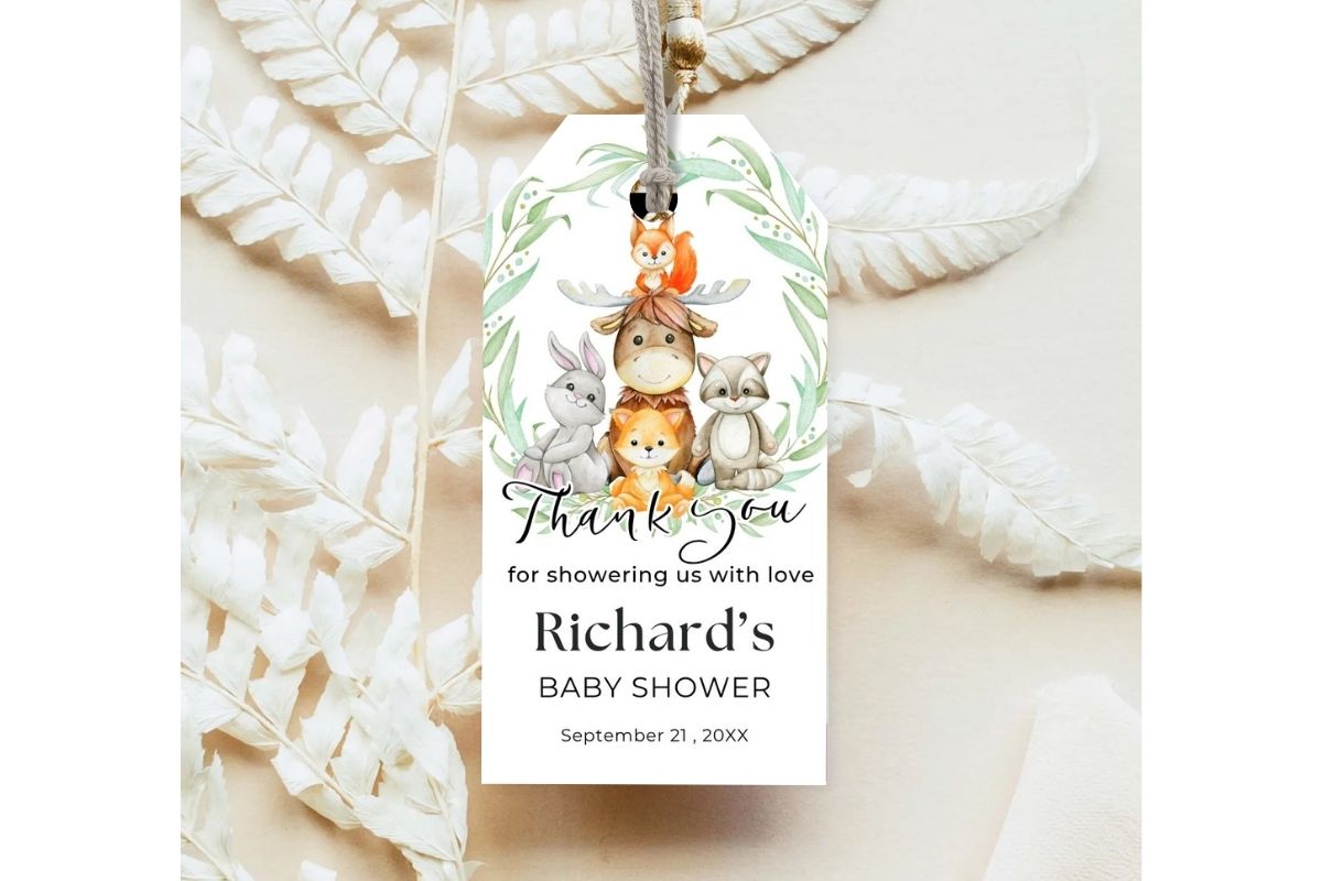 Printable Birthday Party Gift Tag 29