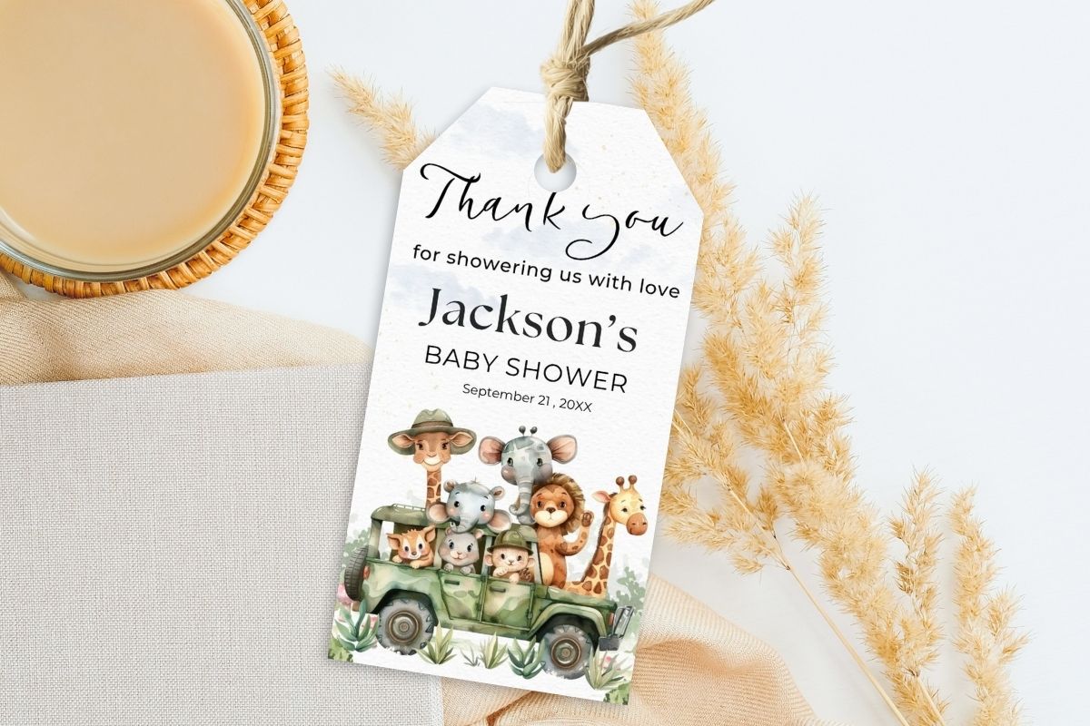 Printable Birthday Party Gift Tag 30