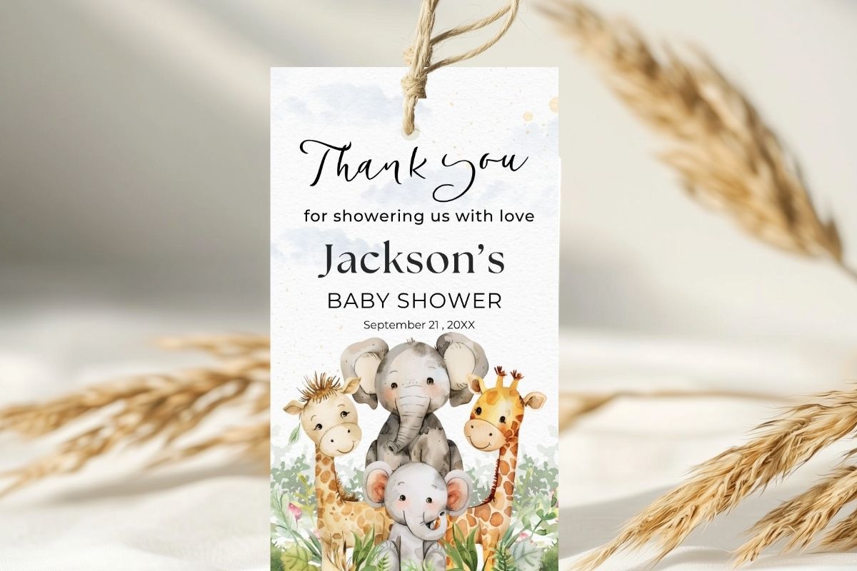 Printable Birthday Party Gift Tag 31