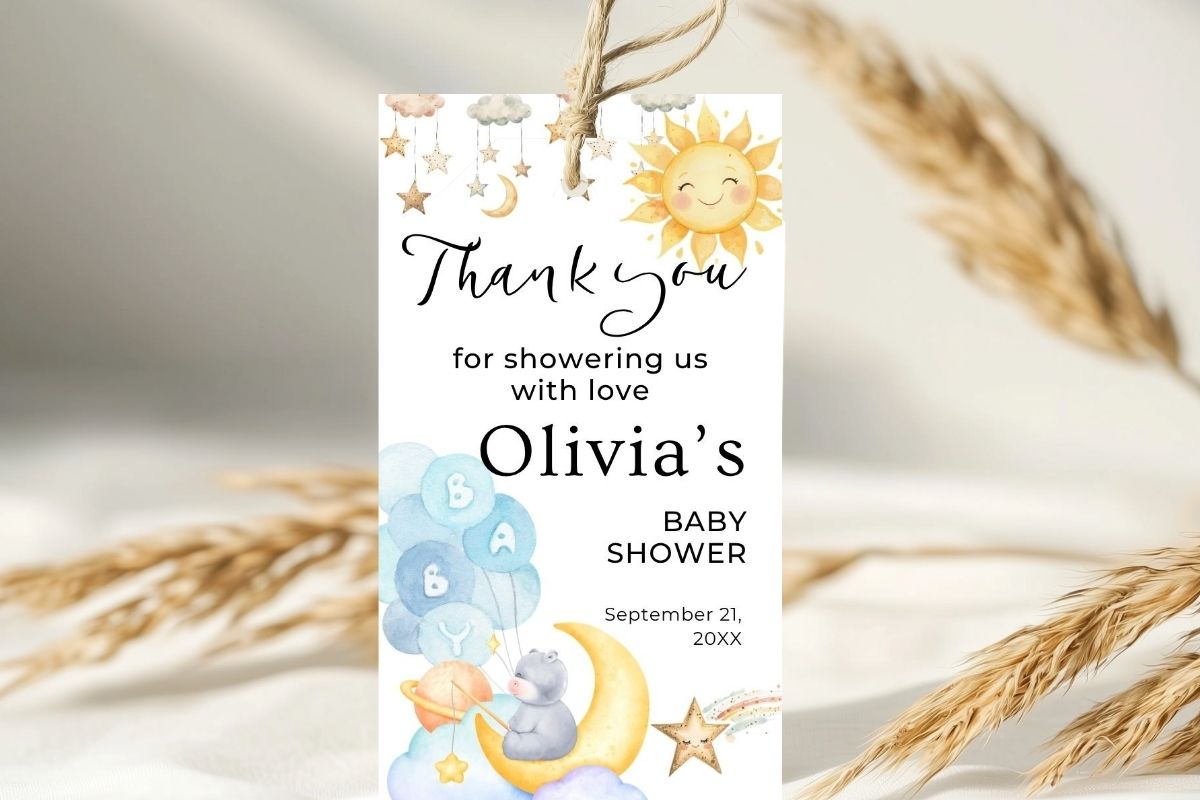 Printable Birthday Party Gift Tag 40
