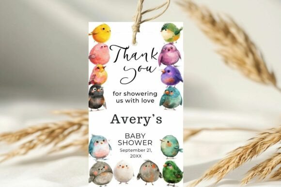 Printable Birthday Party Gift Tag 56