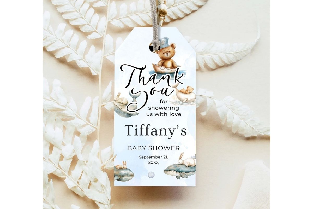 Printable Birthday Party Gift Tag 58