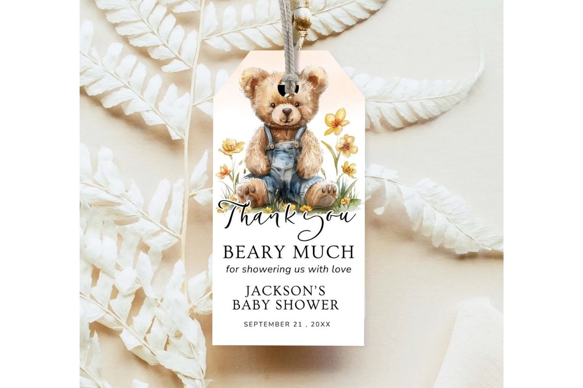 Printable Birthday Party Gift Tag 59