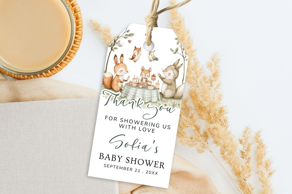 Printable Birthday Party Gift Tag 6