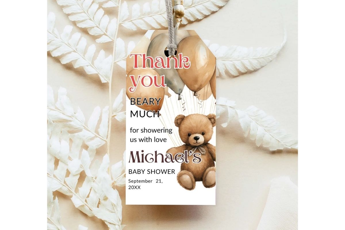 Printable Birthday Party Gift Tag 68