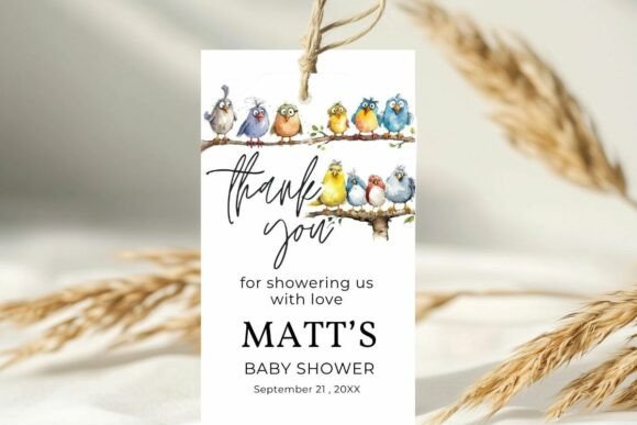 Printable Birthday Party Gift Tag 7