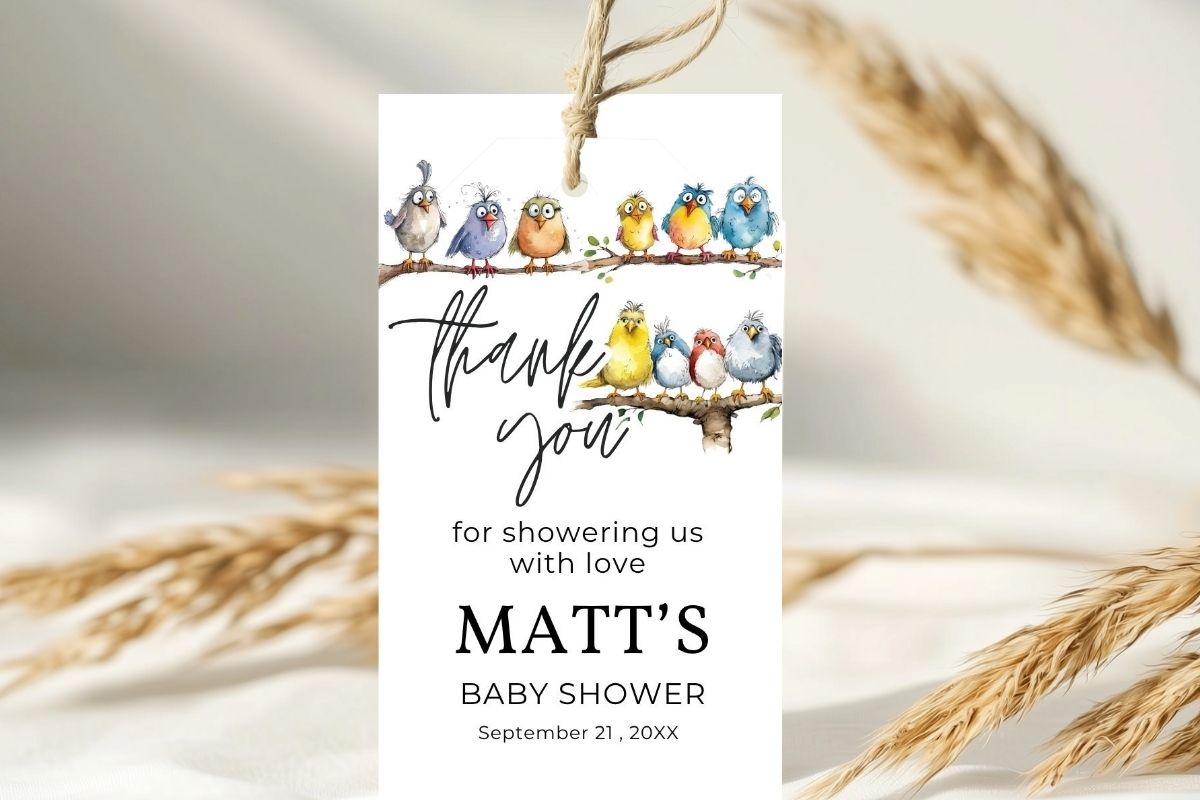 Printable Birthday Party Gift Tag 7