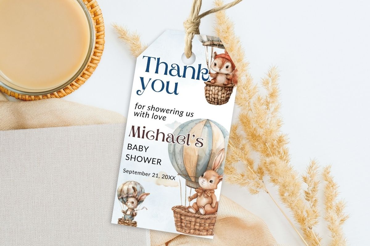Printable Birthday Party Gift Tag 72